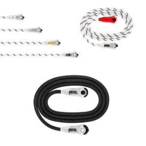 Petzl GRILLON Ersatz-Seil in Weiss und Schwarz - verschiedene Längen